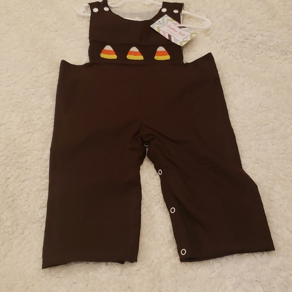 Southern Frills smocked long John 18M halloween - Picture 1 of 2